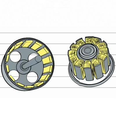 低空飞行器电机低温磁钢粘接方案