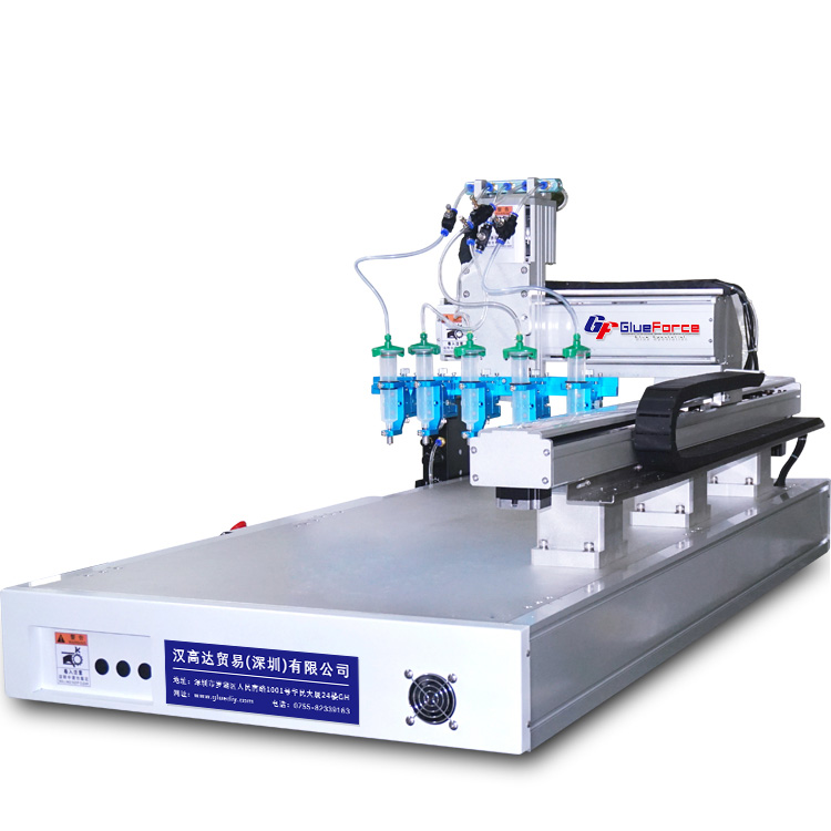 固科/Glueforce定制l非标四头针筒点胶机TZ-DJ1000-午夜TV影院